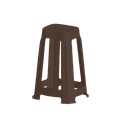 چهار پایه حصیری پله دار بلند پولاد 751