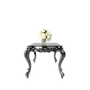 میز غذاخوری ماندگار روبینا مربع صفحه شیشه چاپی 8 میل