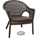 صندلی دسته دار حصیری پایه کوتاه 997