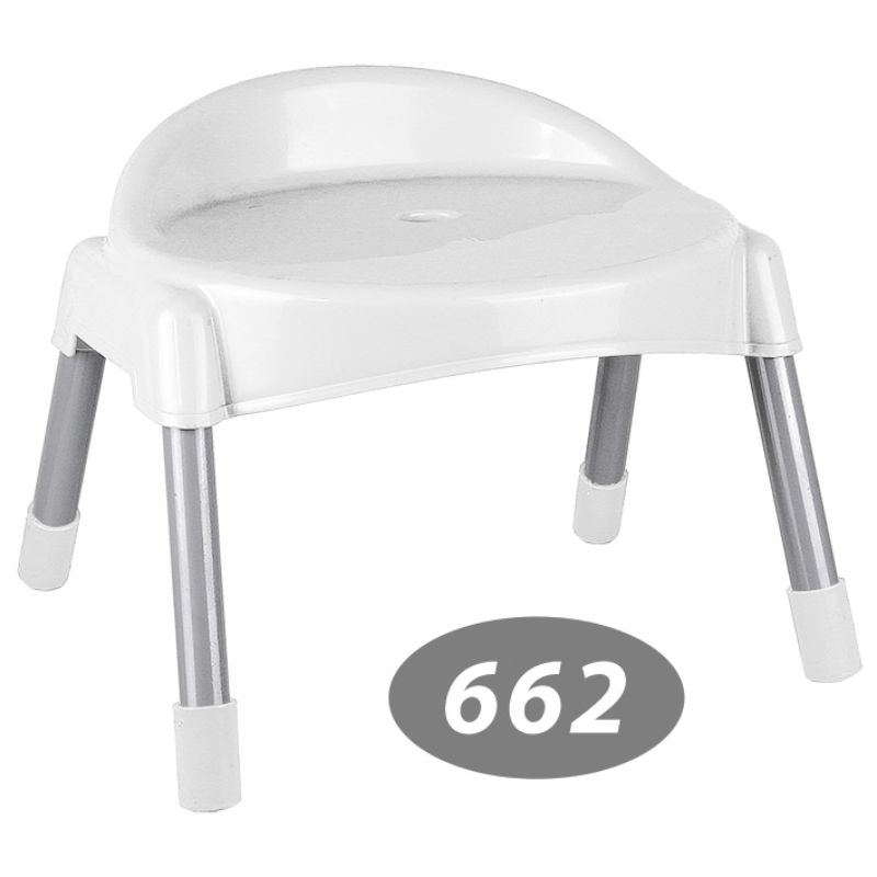 چهار پایه پشتی دار پایه فلزی کوتاه ناصر 662