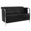 کاناپه دو نفره KATRIN پایه آبکاری کروم