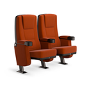 صندلی سینمایی 1510 با دسته مشترک و کف تاشو