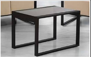 جلو مبلی 844 فریم رنگ مشکی