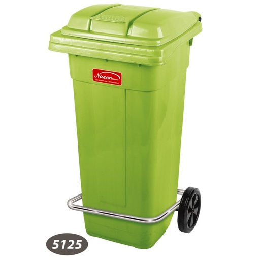 سطل پدالی چرخدار 5125
